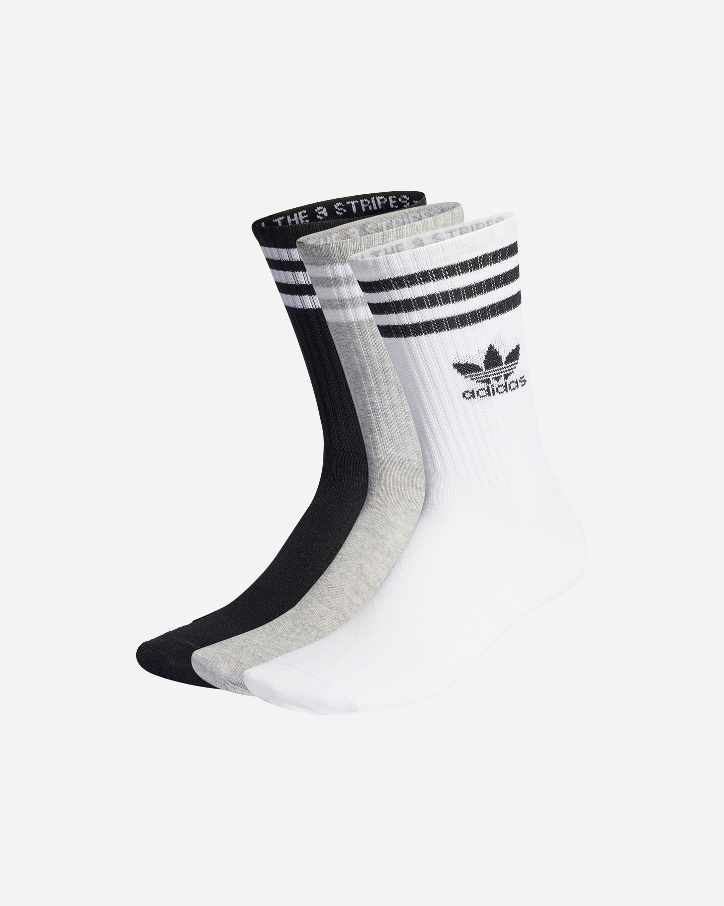 Pánske tričko Adidas Originals Crew 3 Pack Mid Mix M IL5023
