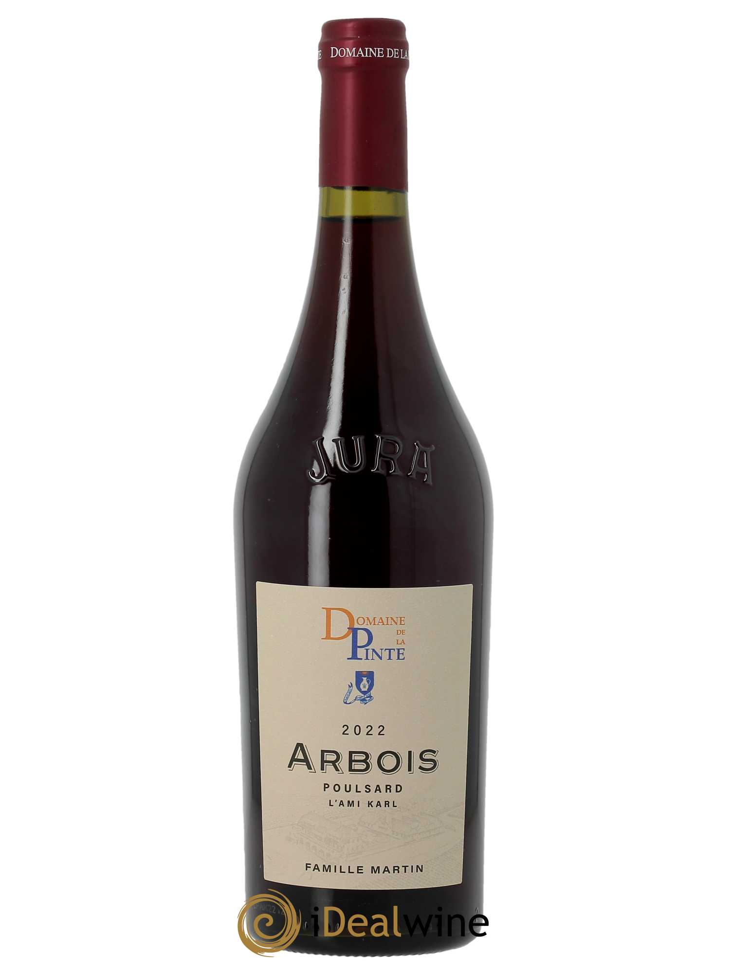 Arbois Ploussard de l'Ami Karl Domaine de la Pinte  2022 - Lot de 1 Bouteille