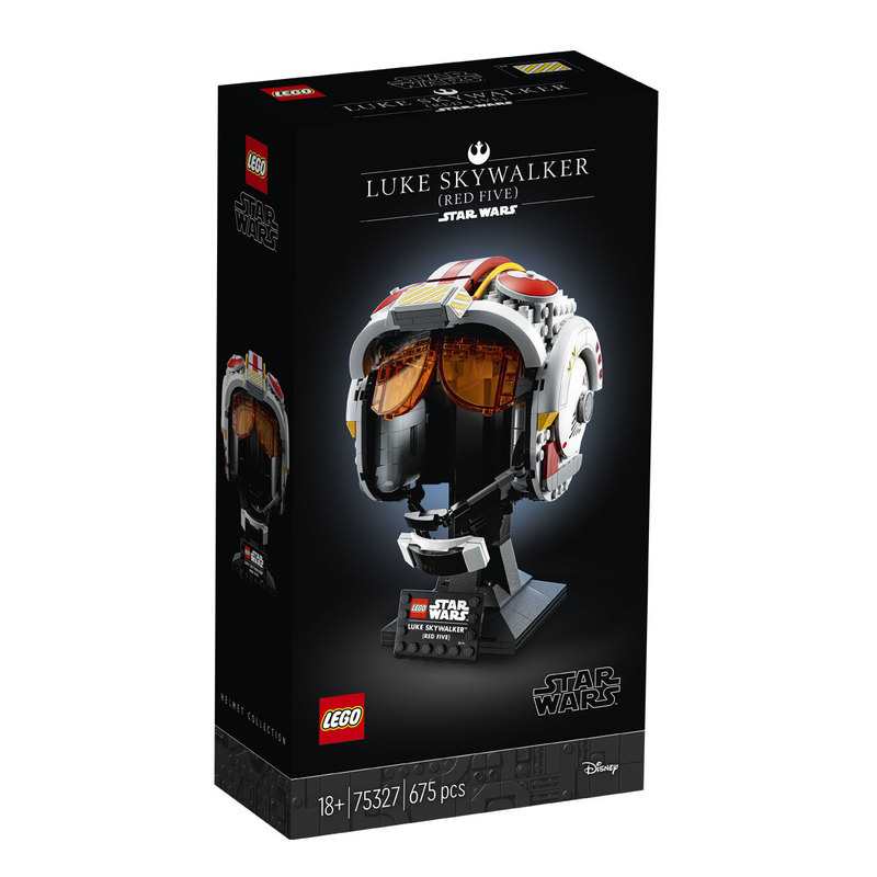 75327 Le casque Red Five de Luke Skywalker LEGO Star Wars