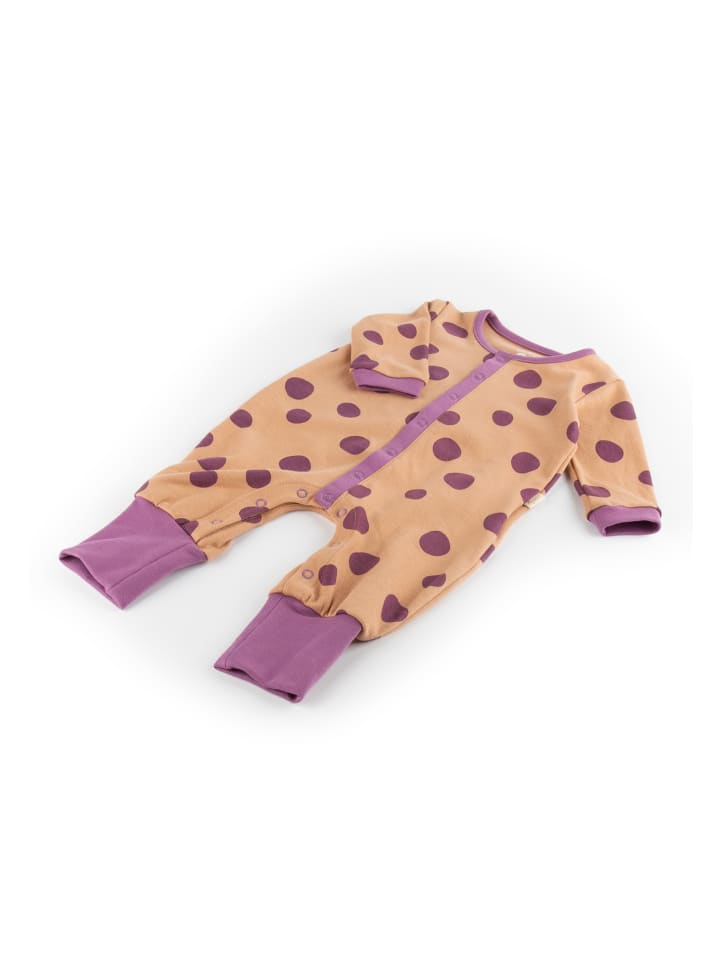 Sigikid Overall Nachtwäsche in braun/lila günstig kaufen