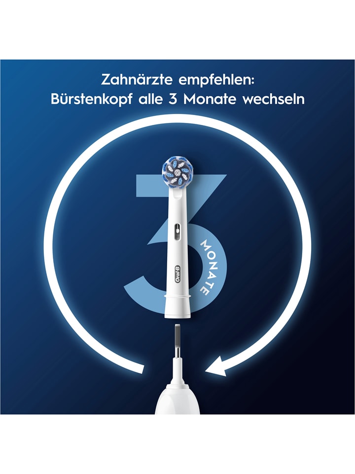 Oral-B 8er-Set: Ersatz-Bürstenköpfe 