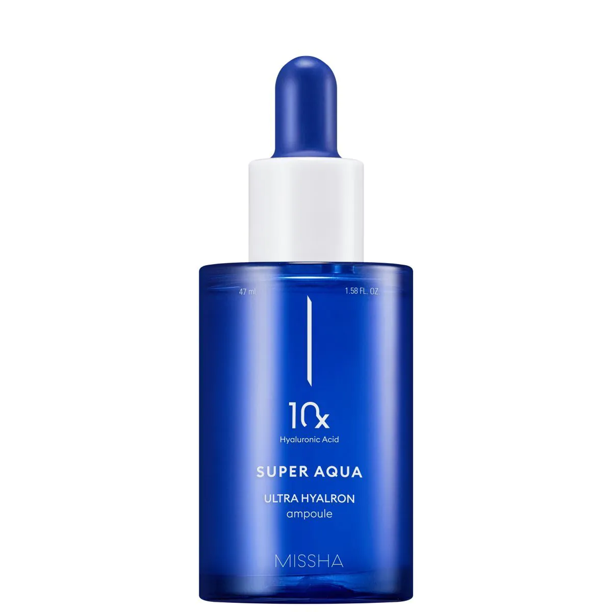 „Missha Super Aqua Ultra Hyalron“ veido ampulė