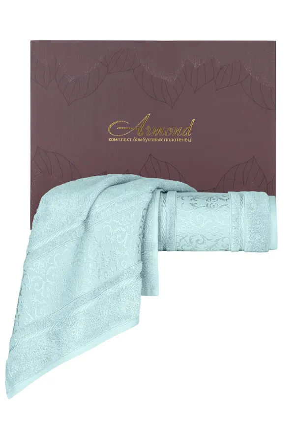 Karna Home  Armond 2-teiliges Bambus-Badetuch-Set