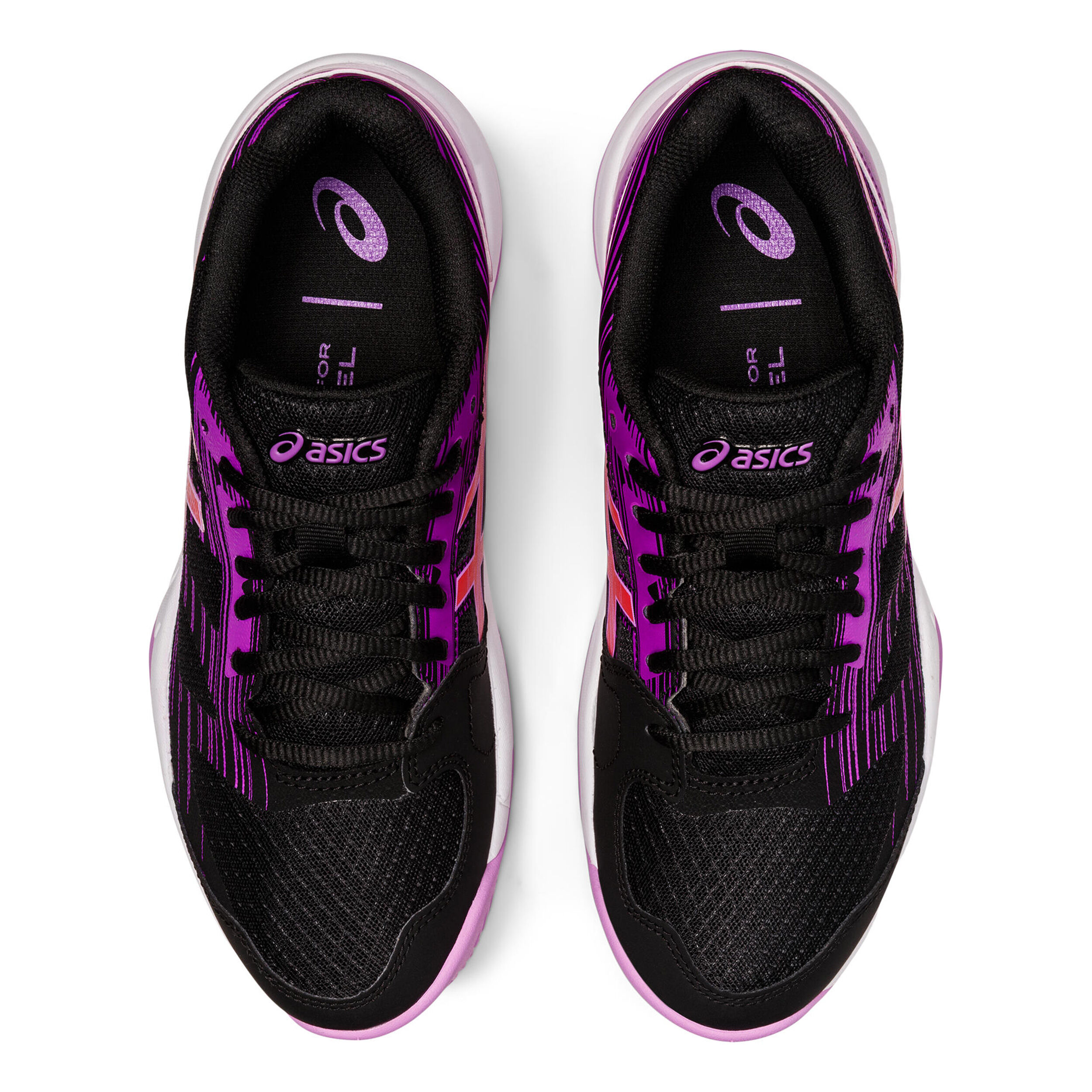 Gel-Padel Exclusive 6 Padelschuh Damen - Schwarz, Flieder