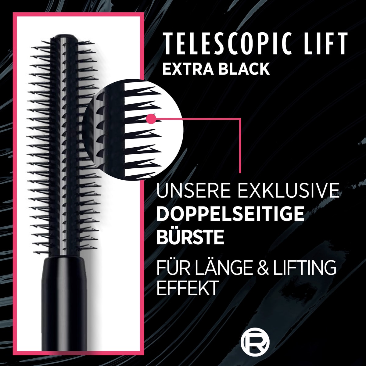 Mascara Telescopic Lift Extra Black, 9,9 ml