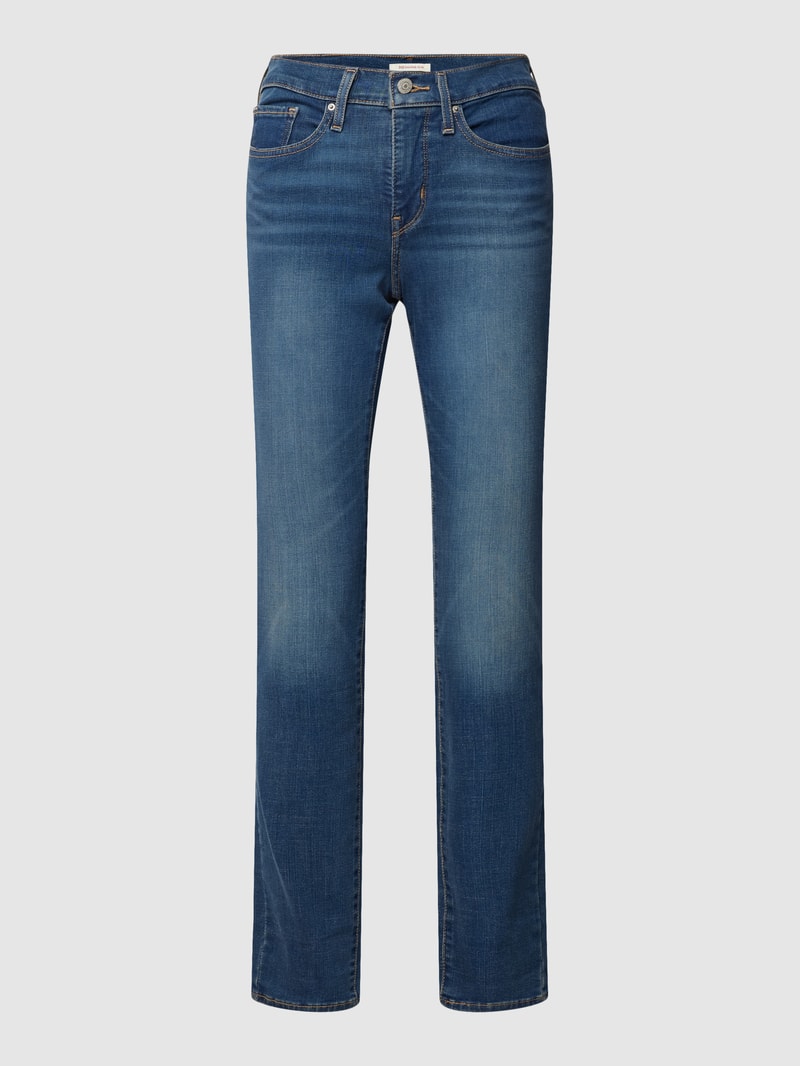 Shaping Slim Jeans im 5-Pocket-Design Modell '312™' in dunkelblau