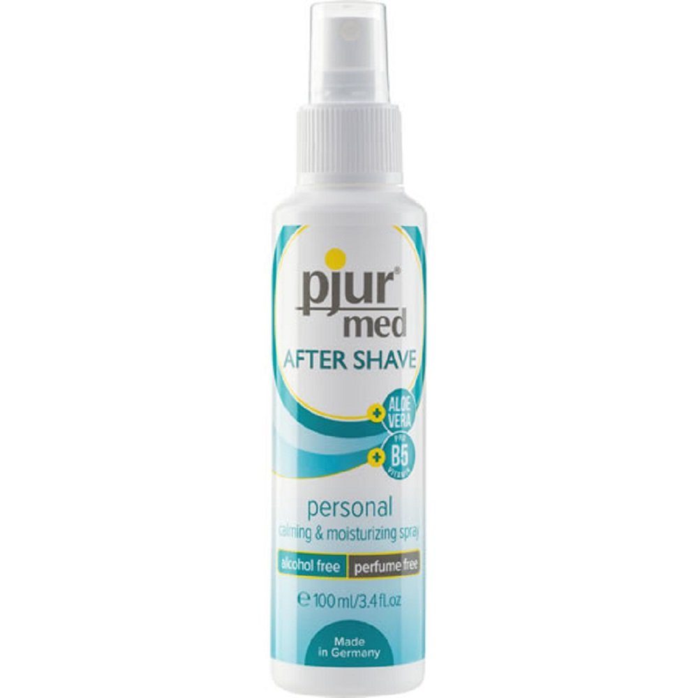 pjur After Shave Lotion MED After Shave Personal Calming & Moisturizing Spray, Flasche mit 100ml, hautschonendes Spray für alle Körperregionen