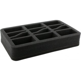 Feldherr 50 mm Half-Size mit angeklebtem Boden FOW 6 große Panzer