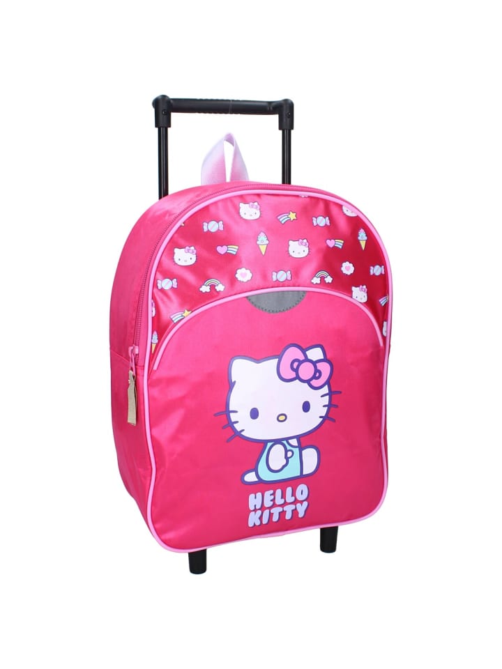 COFI 1453 Hello Kitty Follow The Rainbow Trolley –verstellbaren in Rosa günstig kaufen 33 x 24 cm