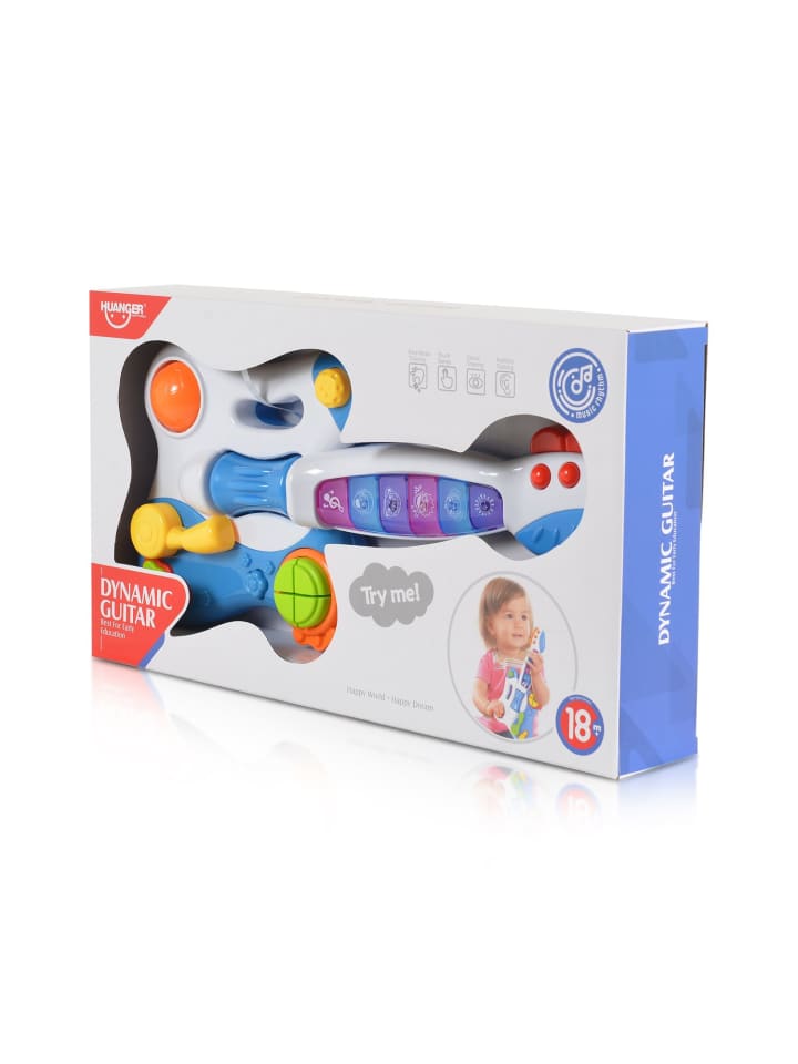 Moni Musikspielzeug Gitarre HE0501 in blau günstig kaufen onesize