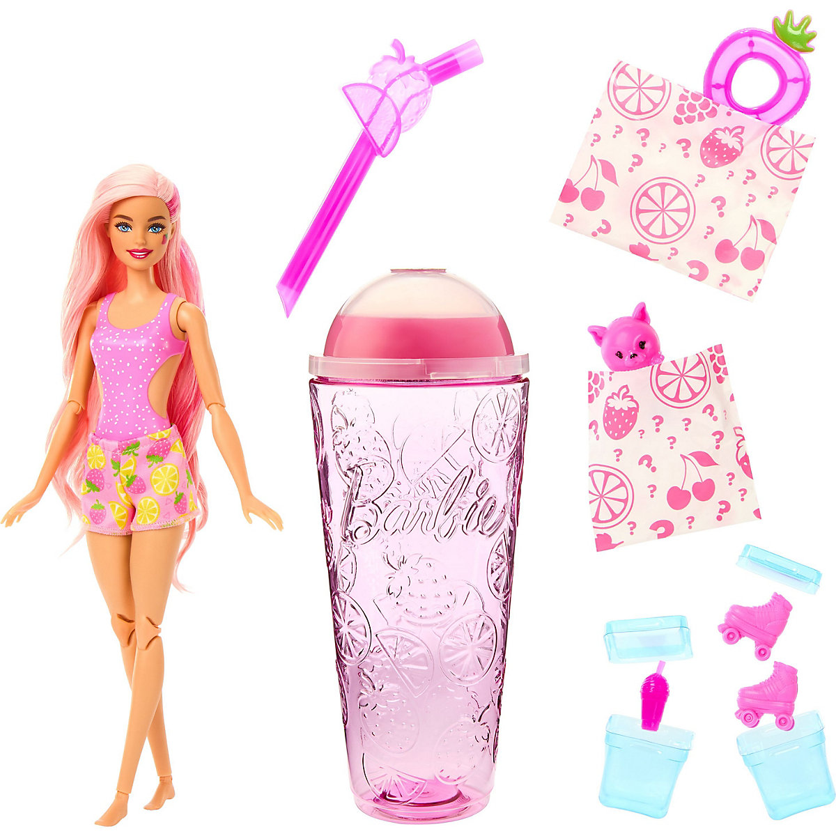 Barbie Pop! Reveal Juicy Fruits Erdbeerlimonade