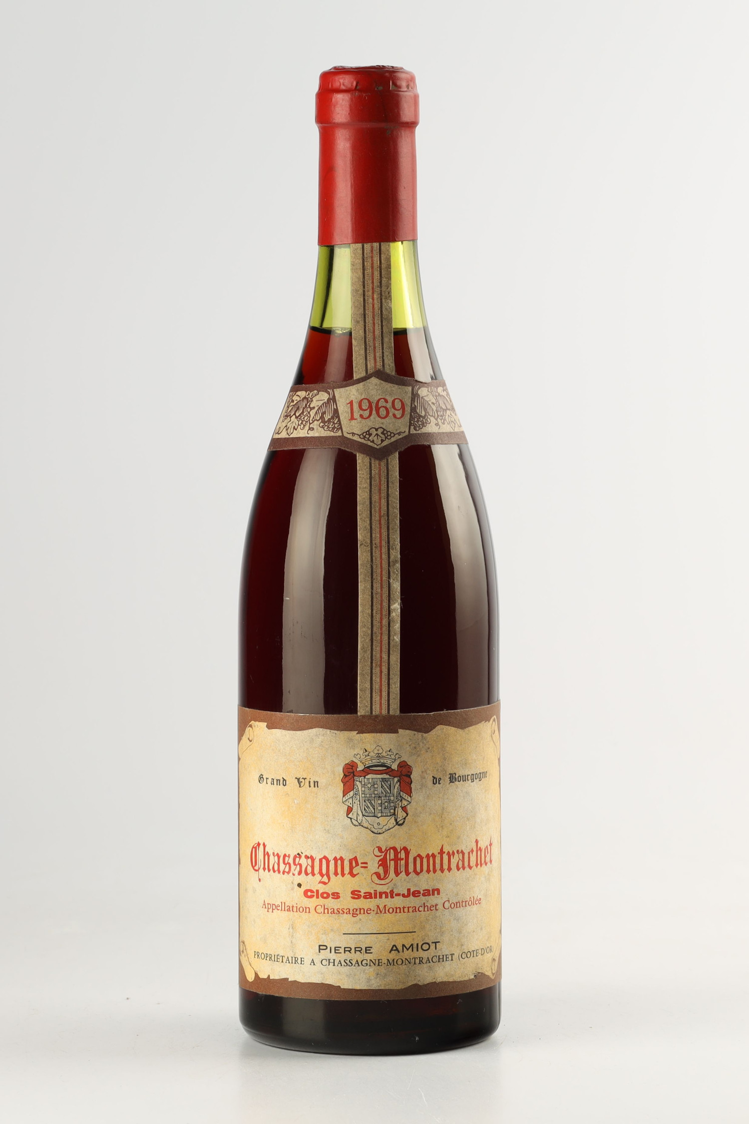 Amiot P. Clos Saint Jean1969, Chassagne Montrachet