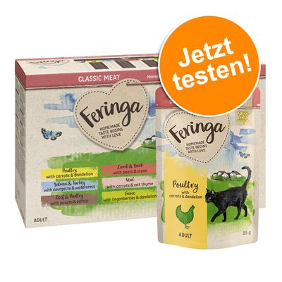 Probiermix Feringa Classic Meat Menü Pouch 12 x 85 g