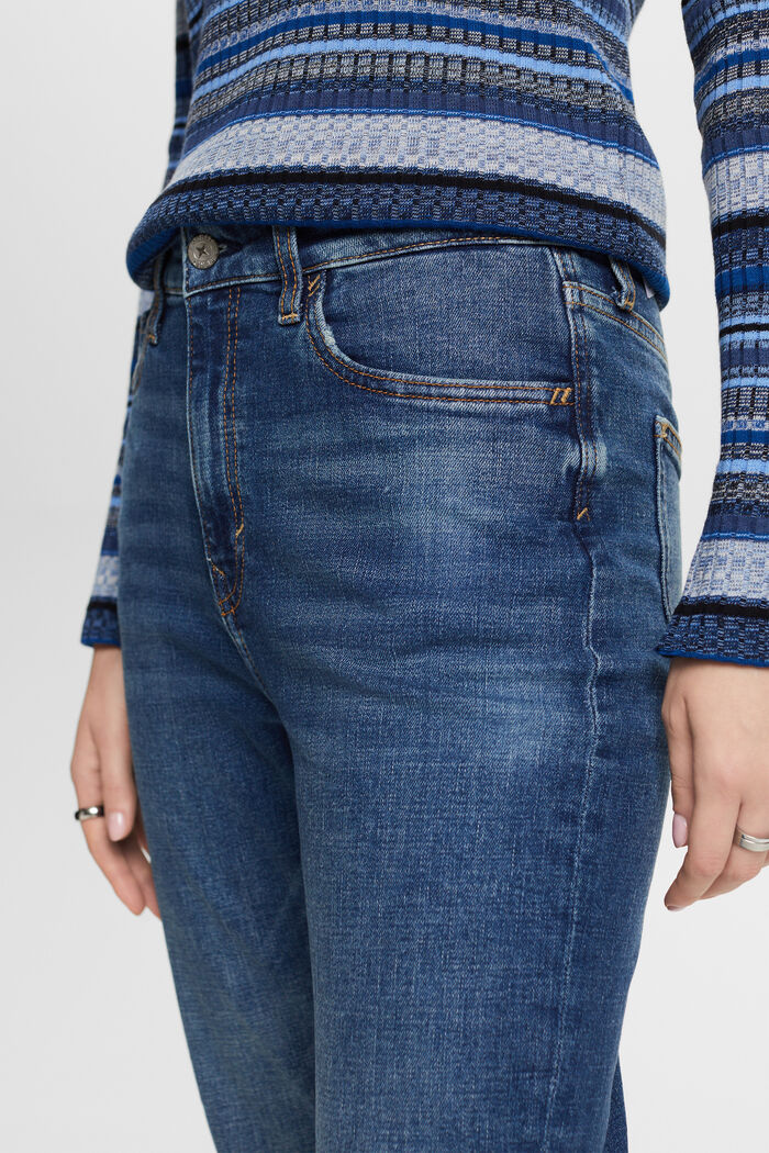 Retro-Classic-Jeans mit mittlerer Bundhöhe