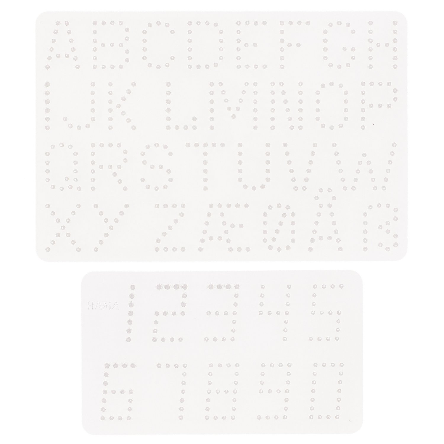 Hama Stiftplatten Buchstaben und Zahlen