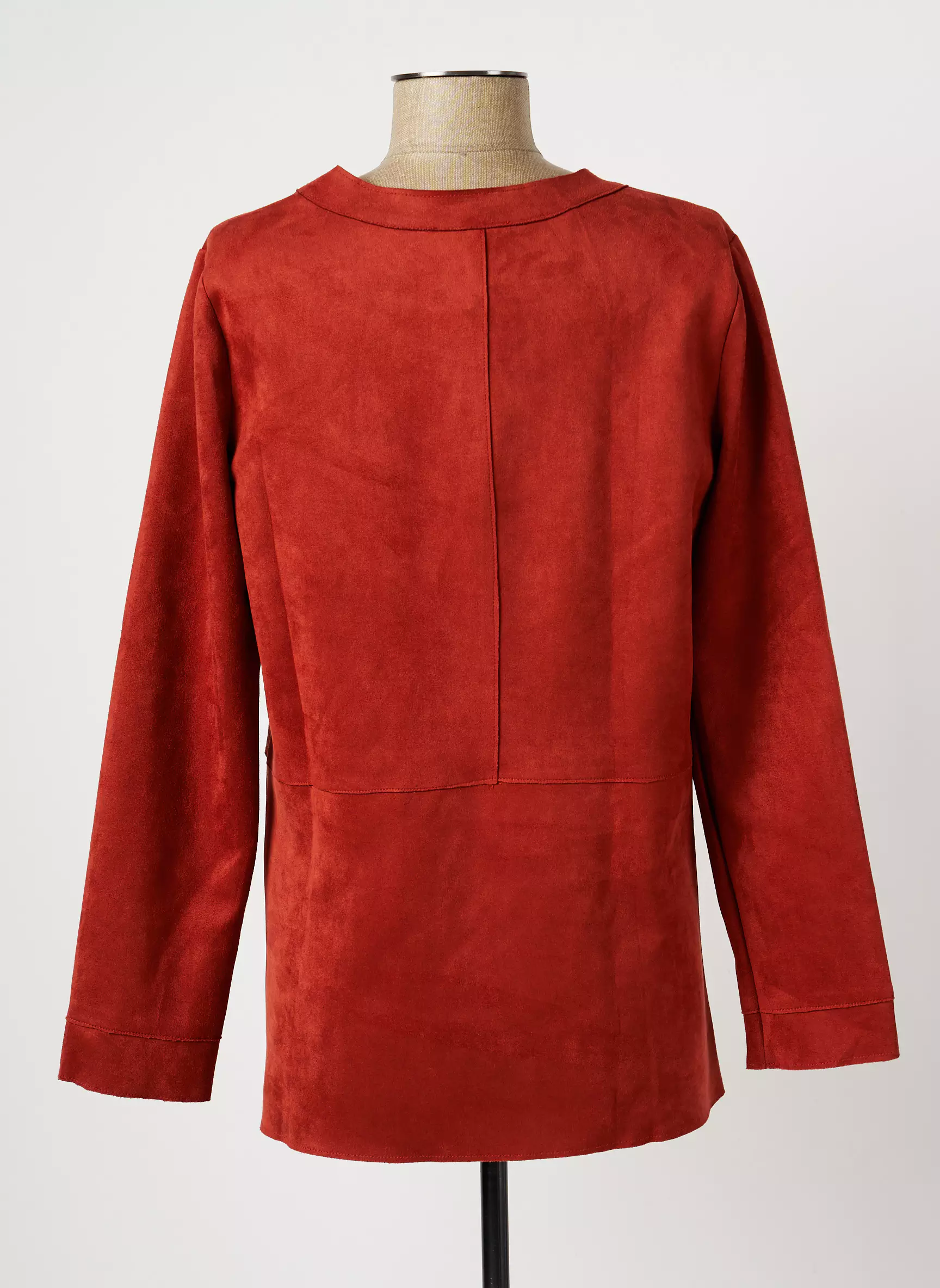 Multiples Vestecasual Femme couleur orange