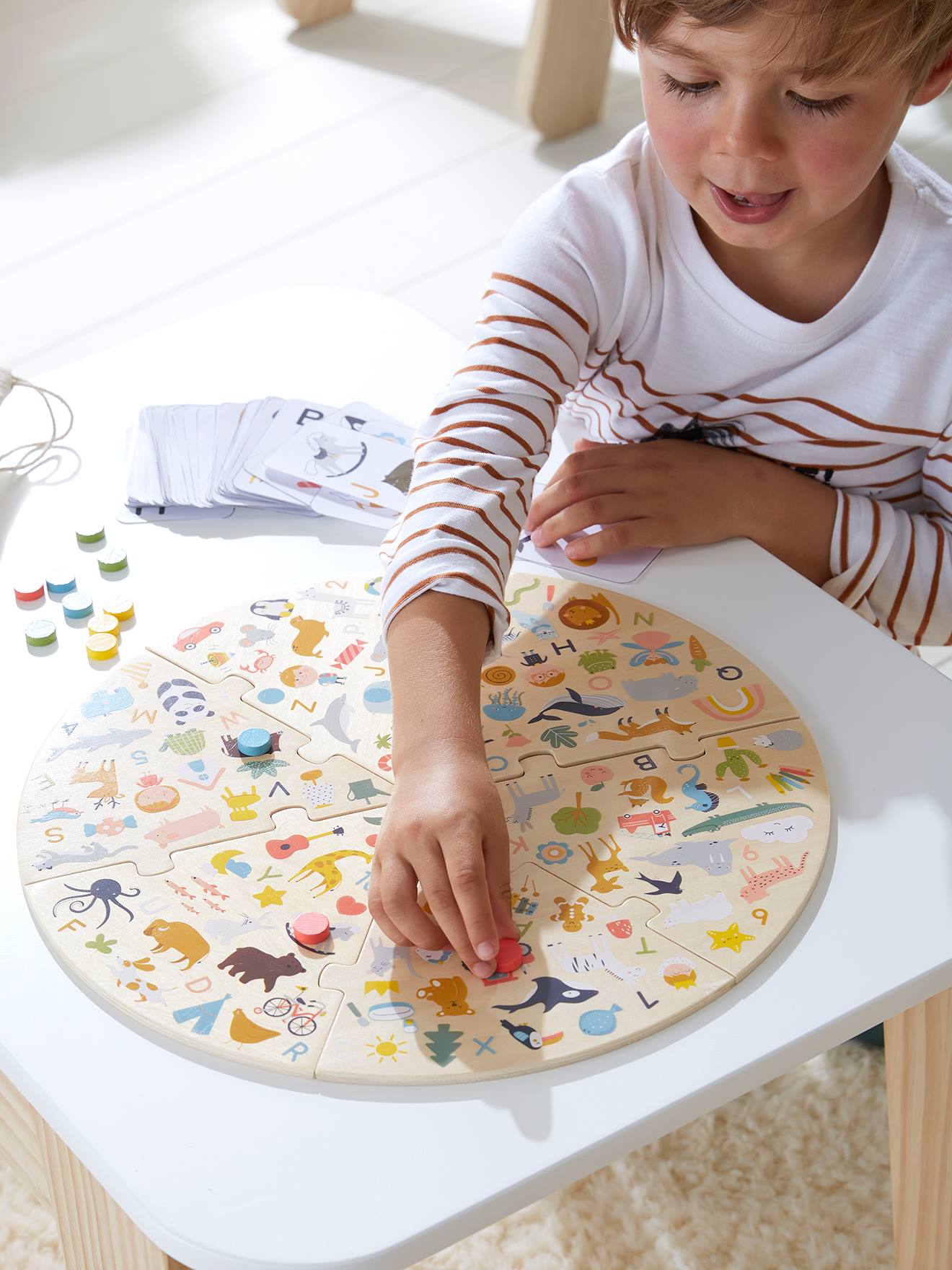 Jeu Retrouve-le vite ! en bois FSC® multicolore