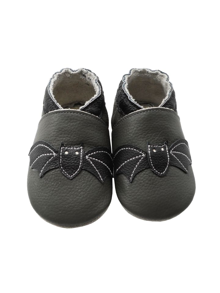 Yalion Leder-Krabbelschuhe 