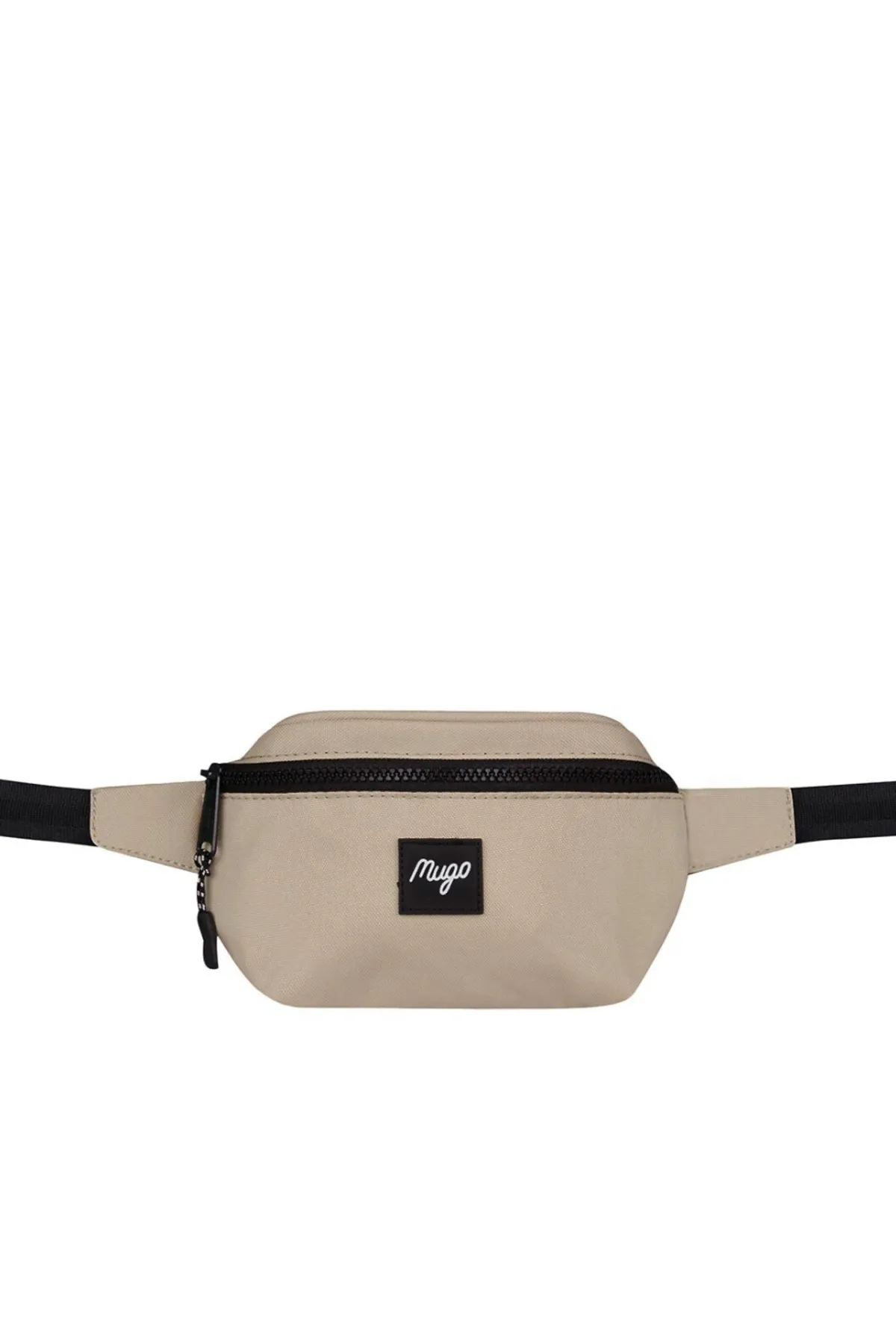 mugo  Mini-Gürteltasche Dunkelbeige