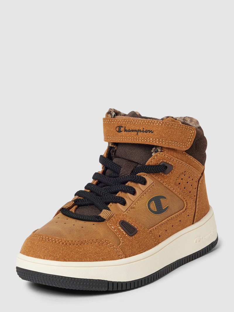Sneaker mit Schnürverschluss in camel