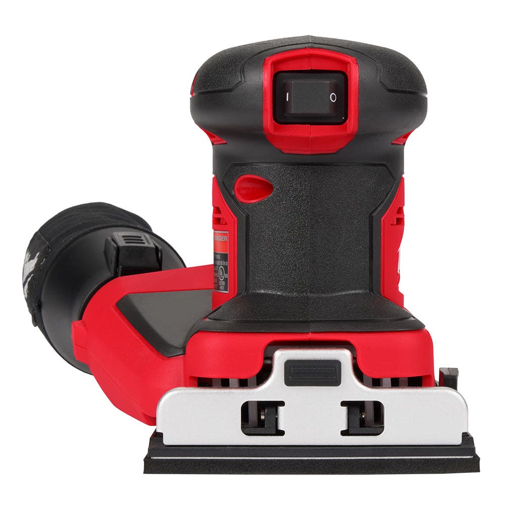 Lixadeira de superfície Milwaukee 18V 1/4 de folha M18BQSS0
