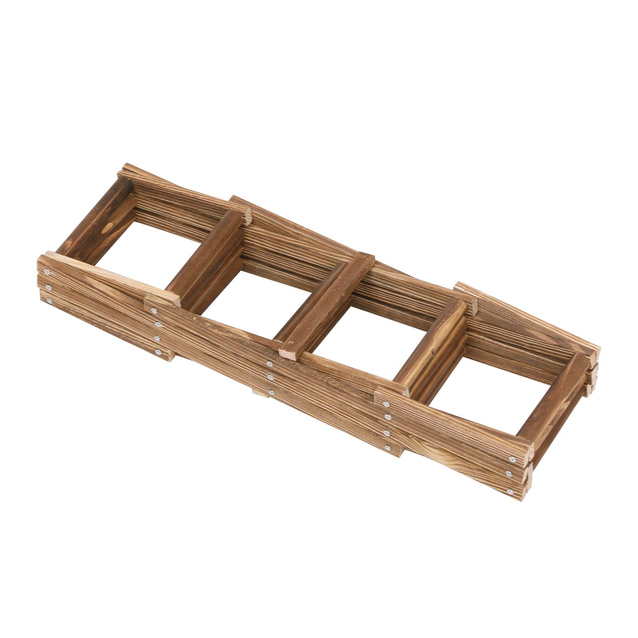 Happy Home Happy Home Weinregal für 10 Flaschen faltbar HWR16-HOL Holz