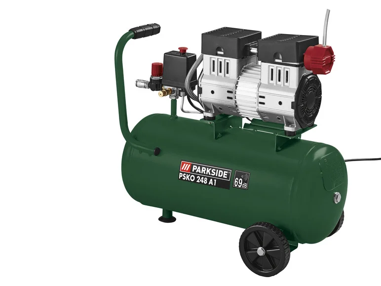 Compressor silencioso PARKSIDE® PSKO 248 A1, 24 L