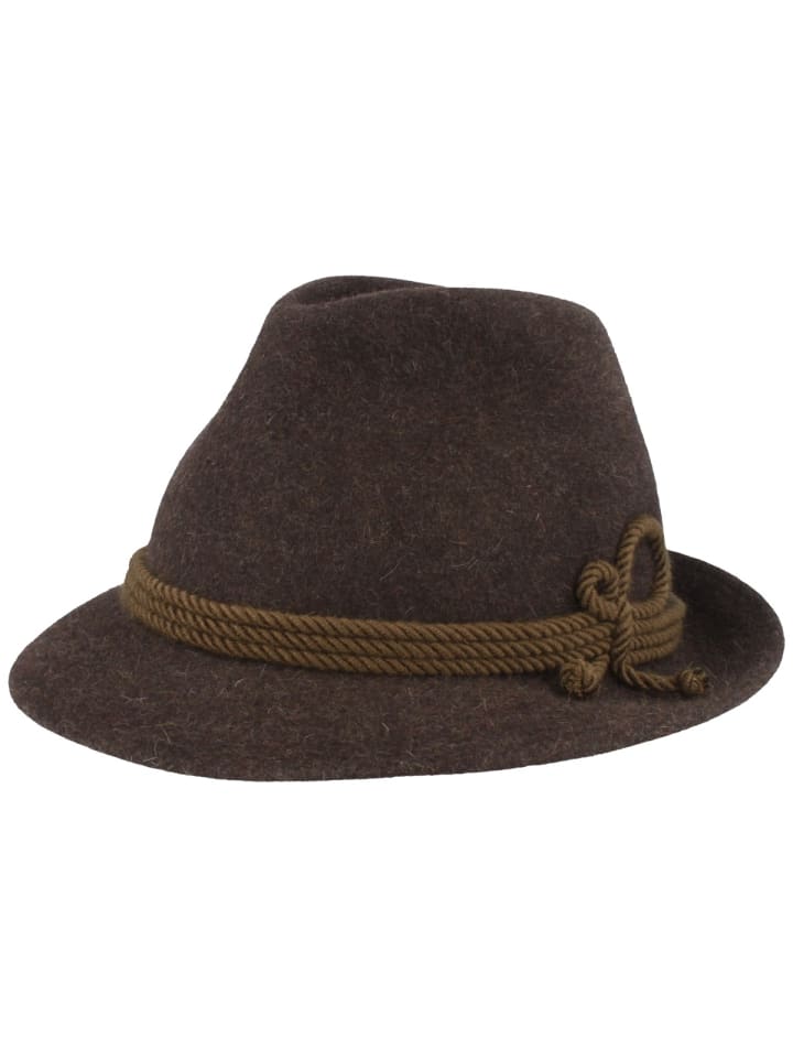 Hutmacher Zapf Trachtenhut in braun günstig kaufen 61