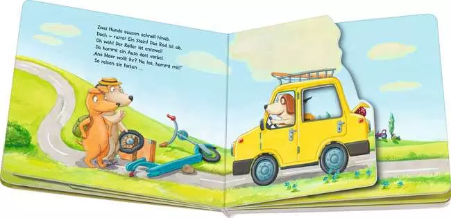 Vier Freunde wollen Urlaub machen
