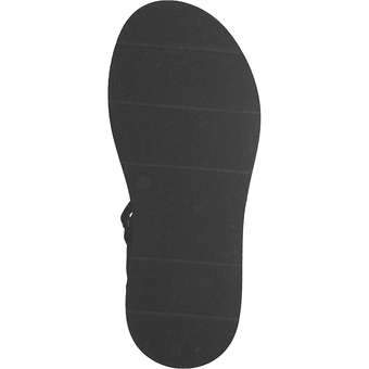Mjus Plus Keilsandale in schwarz
