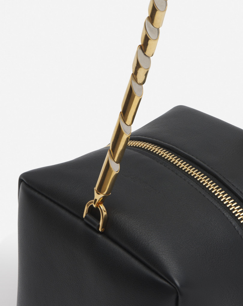 SAC TEMPO BY LANVIN EN CUIR AVEC CHAINE SEQUENCE BY LANVIN