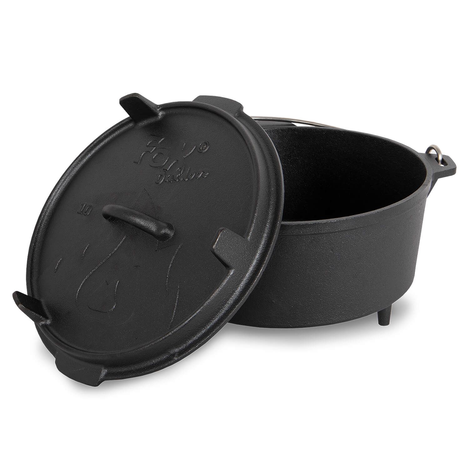 Feuertopf Dutch Oven Gusseisen 3.8 Liter