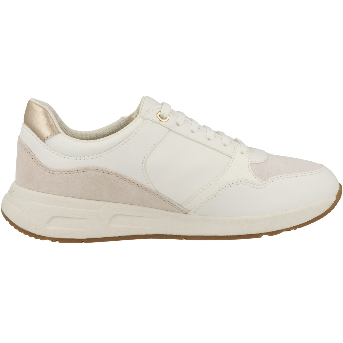 Geox D Bulmya B Sneaker Low weiss