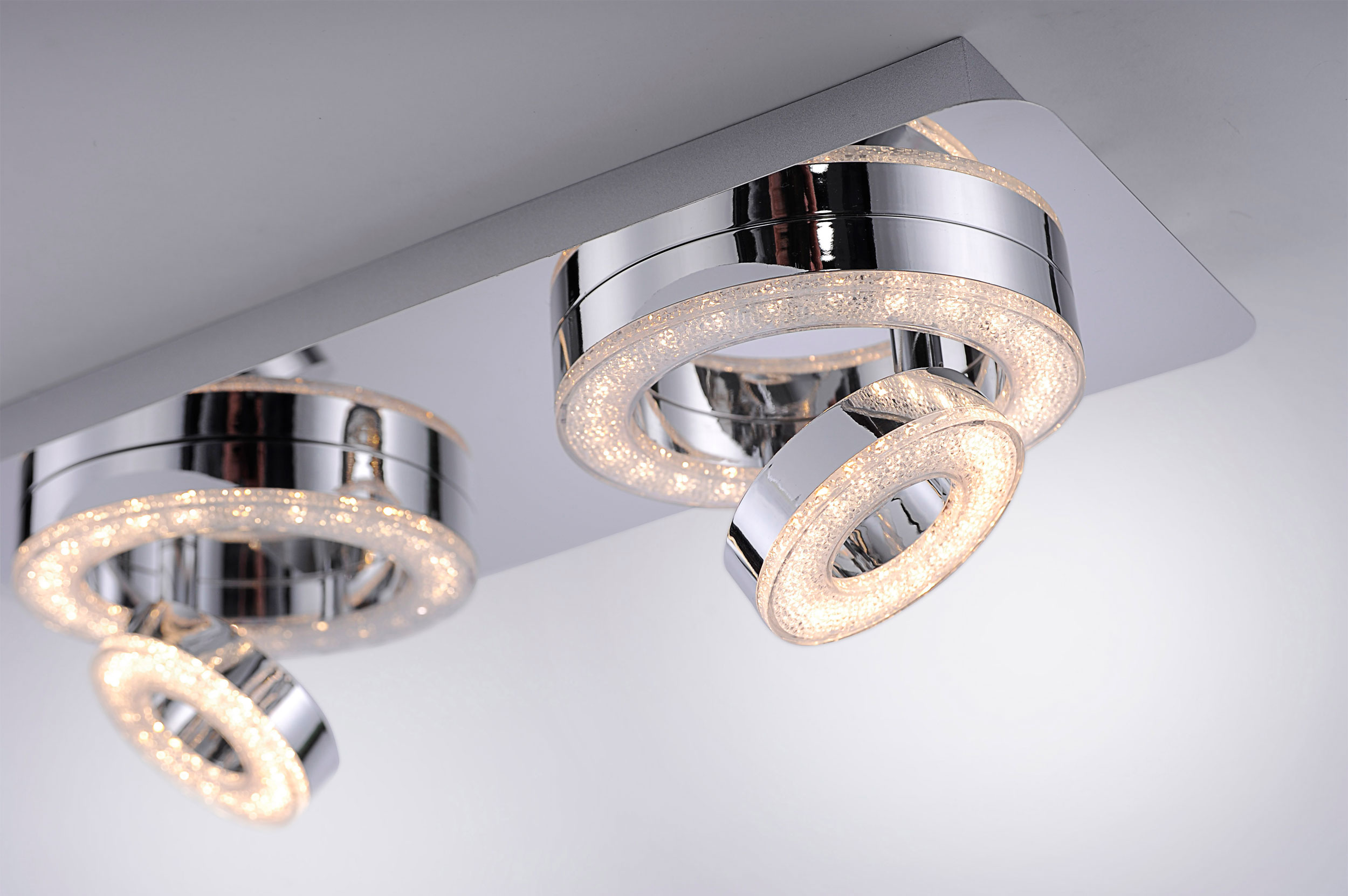 JUST LIGHT.LED-Deckenleuchte 4flg