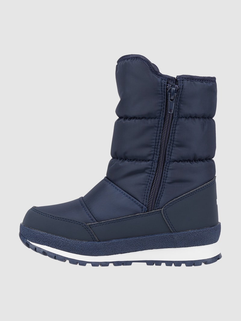 Schneestiefel aus Textil - wasserdicht in marineblau