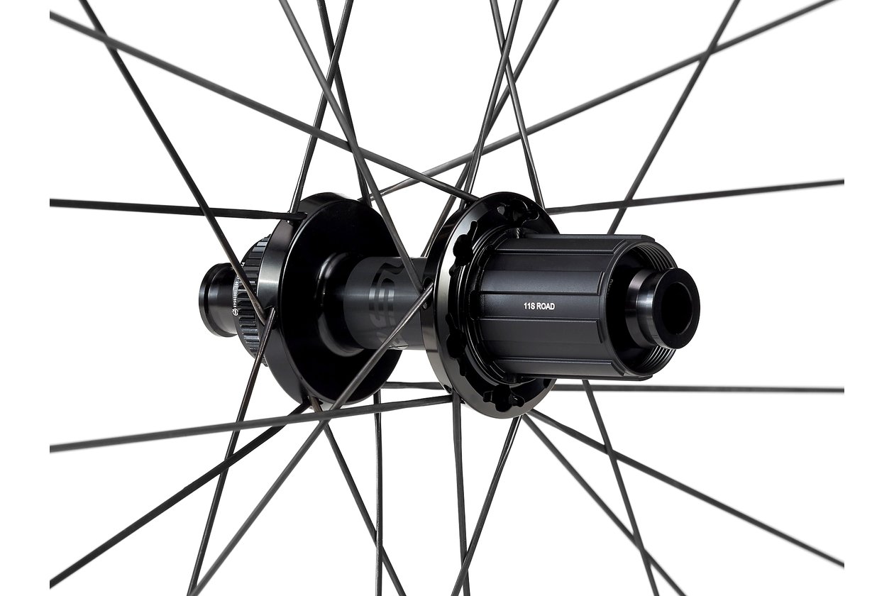 Bontrager Aeolus RSL 75 TLR Disc Road Carbon Hinterrad - 11-fach Shim