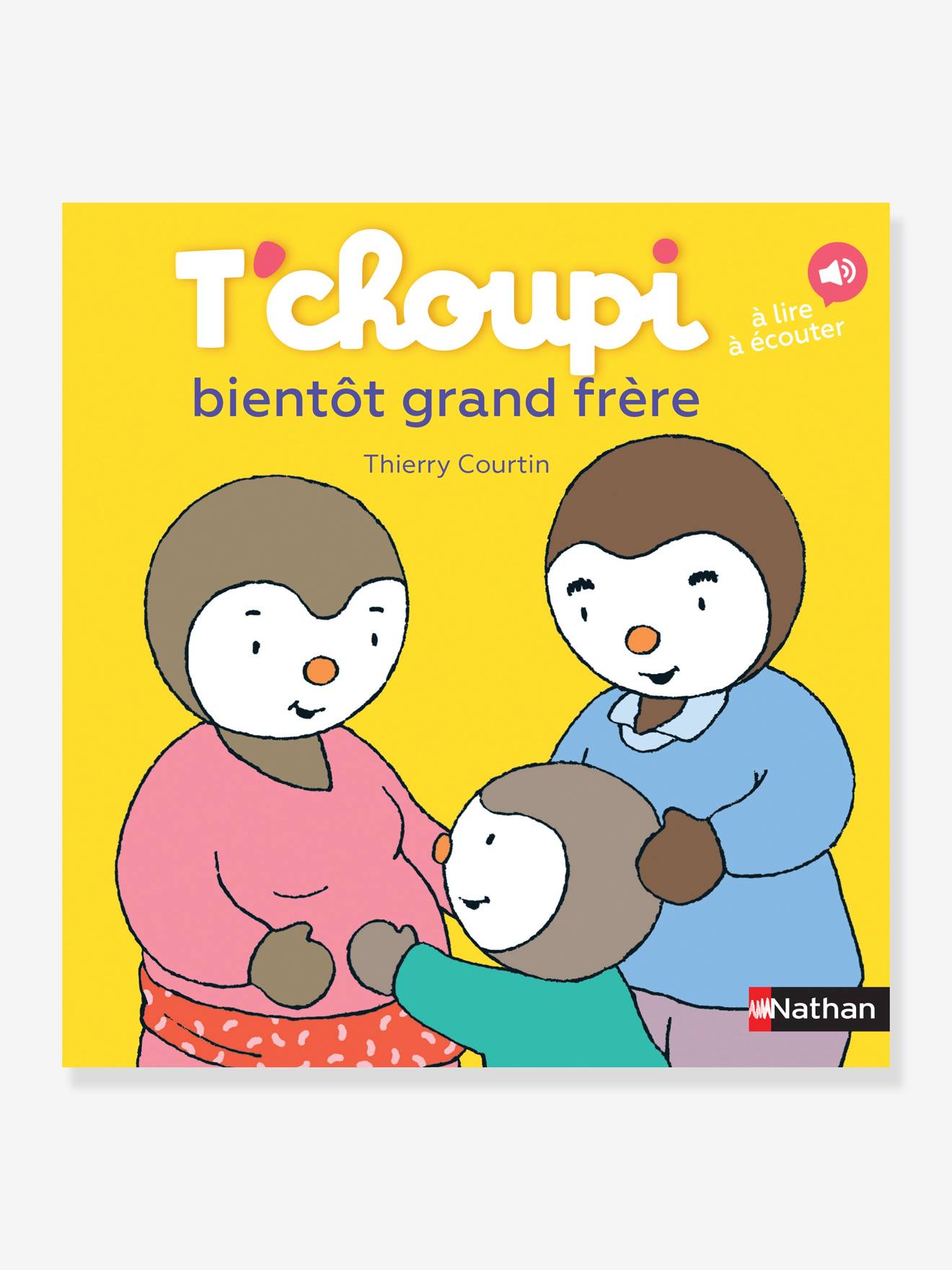 Livre T'choupi bientôt grand frère