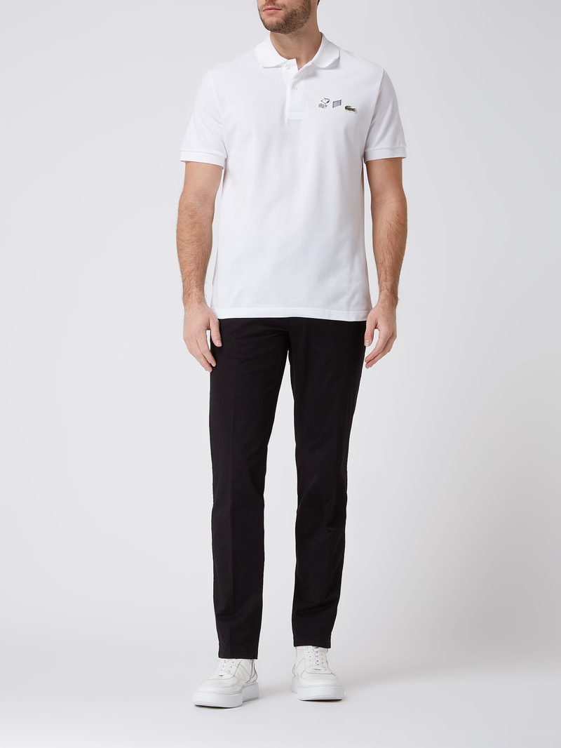 Chino mit Stretch-Anteil Modell 'Jim' in schwarz