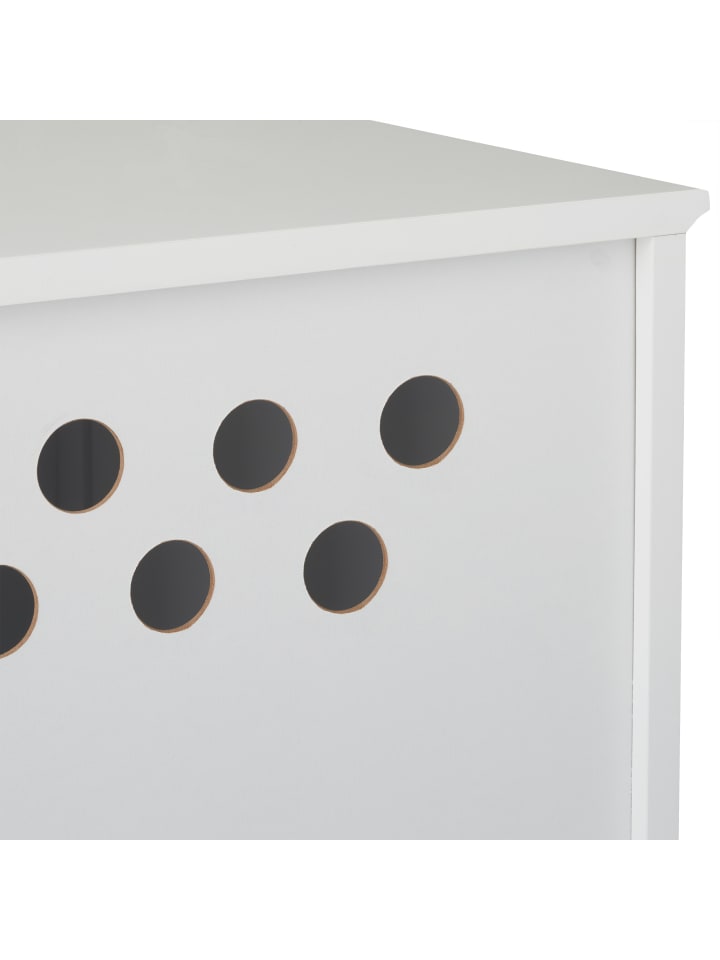 relaxdays Katzenschrank in Weiß - (B)48 x (H)52 x (T)53 günstig kaufen onesize