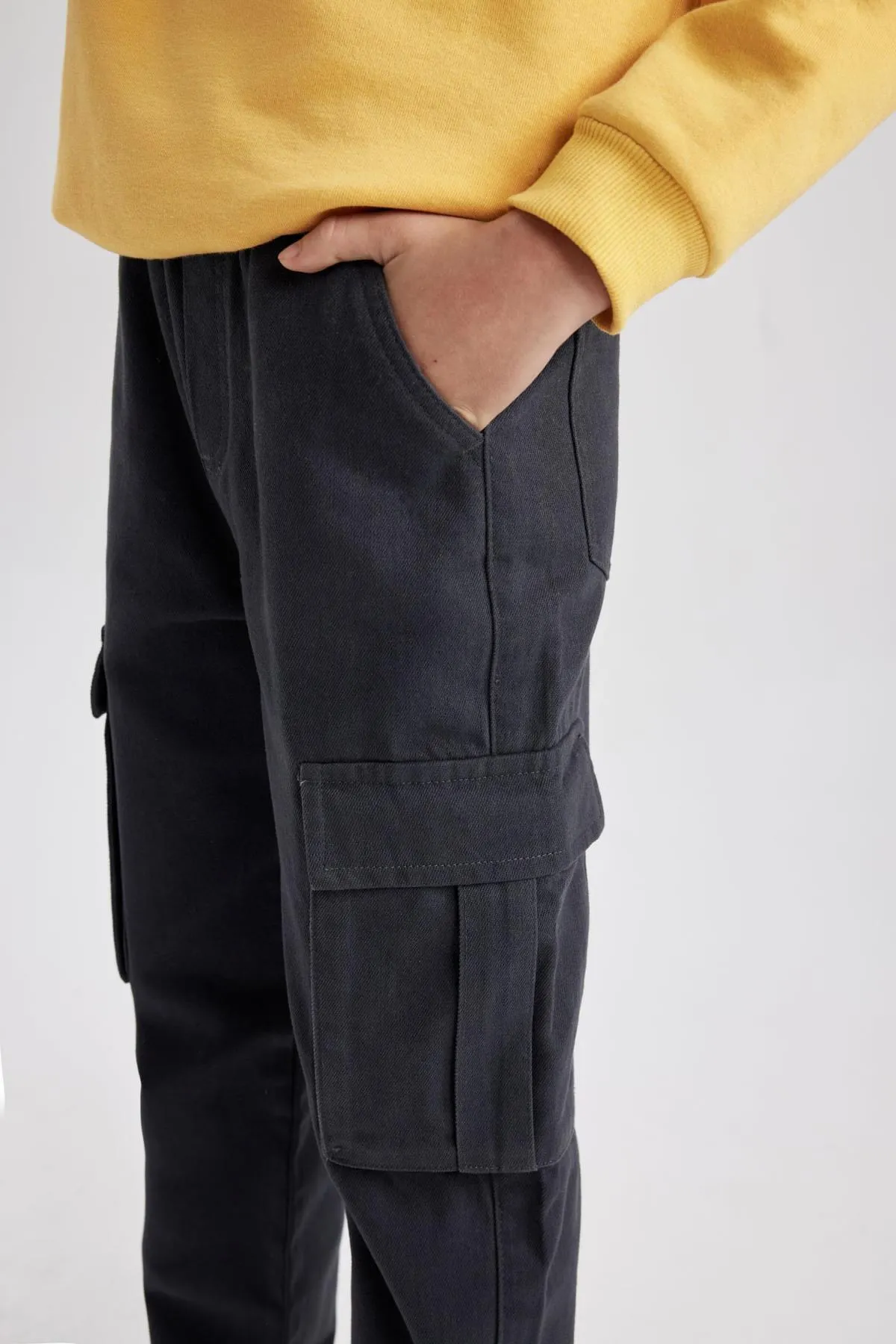 DeFacto  Cargo-Fit-Gabardine-Hose für Jungen