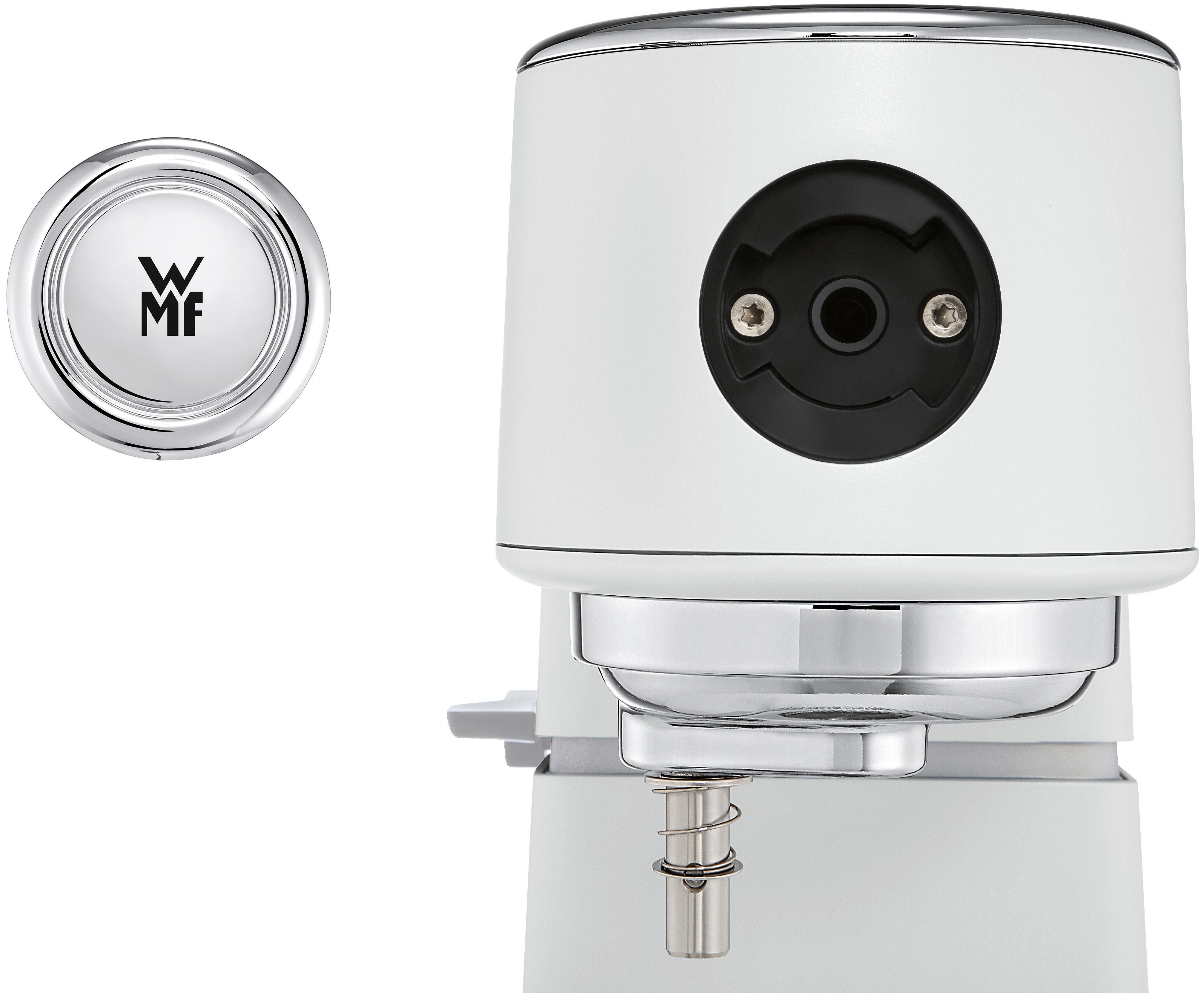 WMF Küchenmaschine Profi Plus, weiß, 1000 W, 5 l Schüssel, mit Fleischwolf+Spritzgebäckvorsatz Wert ca. 95,-€