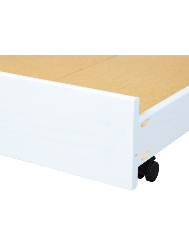ebuy24 Bettschublade Umcki Weiß 199 x 94 cm günstig kaufen onesize