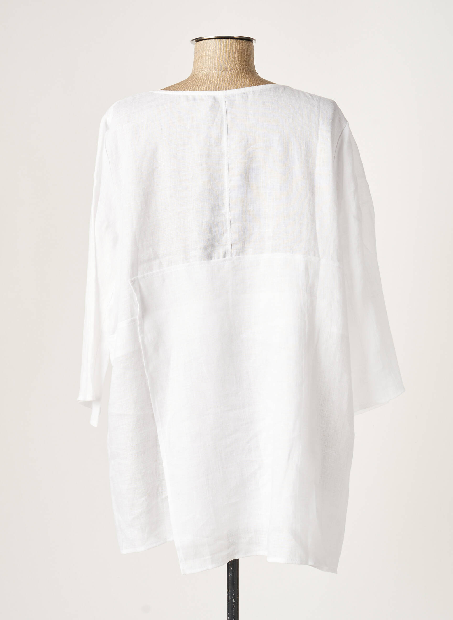 Kedziorek Tuniquemanchelongue Femme couleur blanc