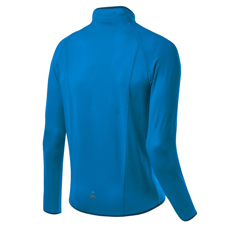 Löffler Mid TechFleece blaue Herren Jacke