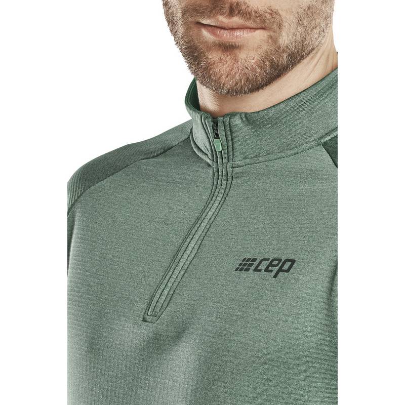 CEP Cold Weather Zip Shirt Longsleeve Laufshirt Herren