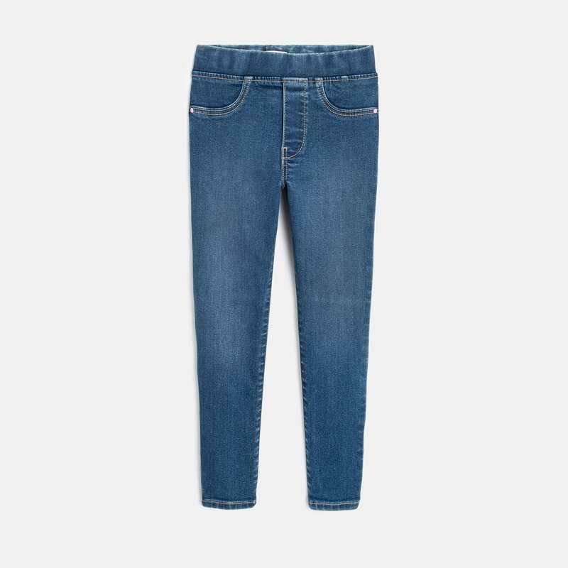 Jean slim fille denim bleu stone Catimini