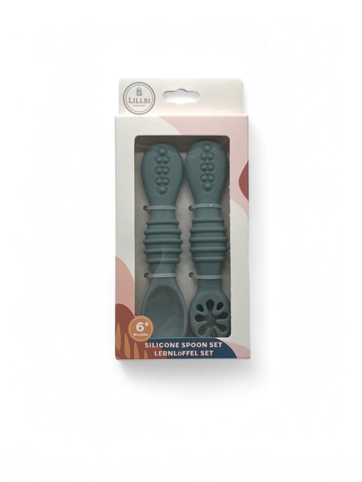 LILLBI Lernlöffel-Set in Blau günstig kaufen onesize