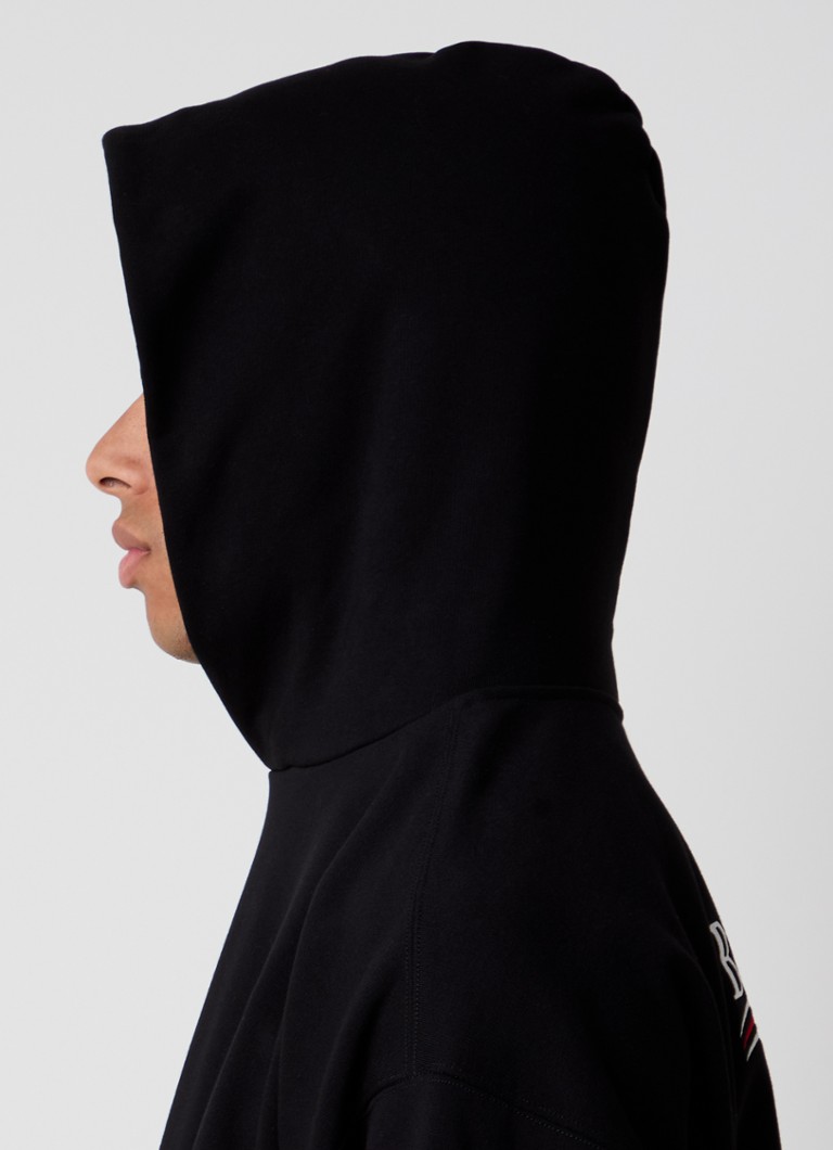 Φούτερ Balenciaga με φαρδιά γραμμή και λογότυπο και στάμπα στο πίσω μέρος