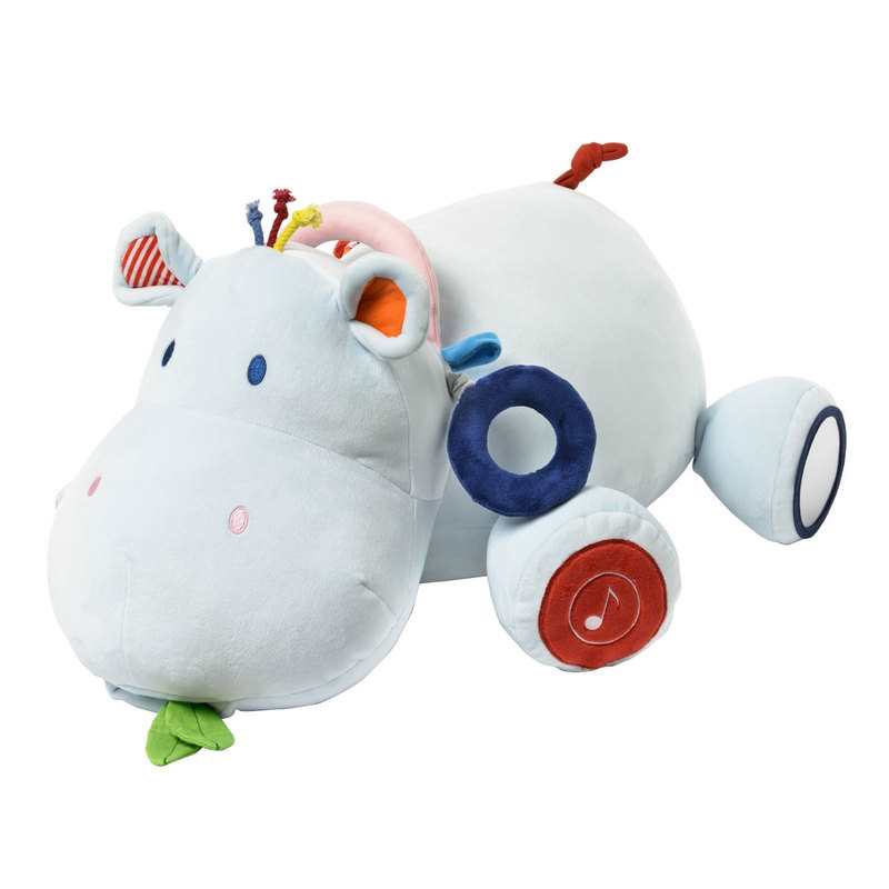 Peluche multi activités Axel l'hippo Oxybul