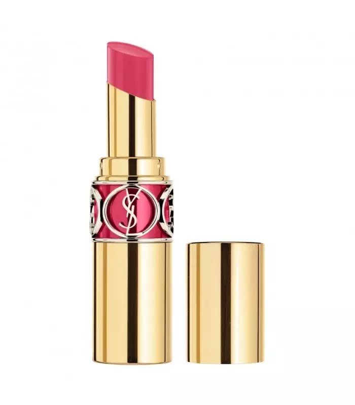 ROUGE VOLUPTÉ SHINE  Une brillance à porter. Des couleurs fraîches